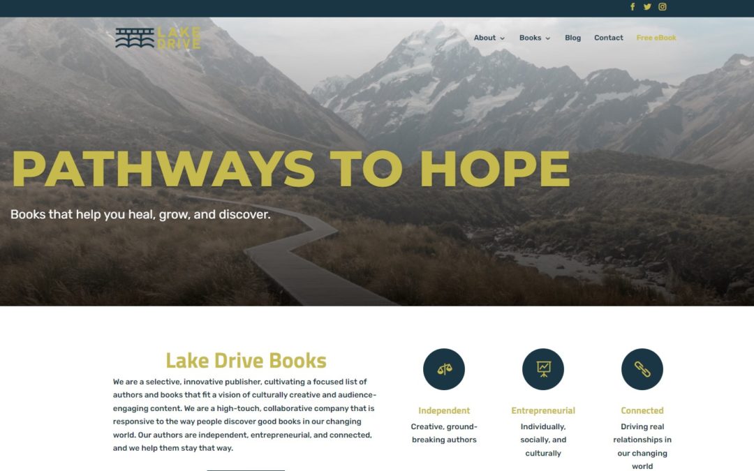 Almost Two Years in the Making, Here Comes the First Lake Drive Books Title