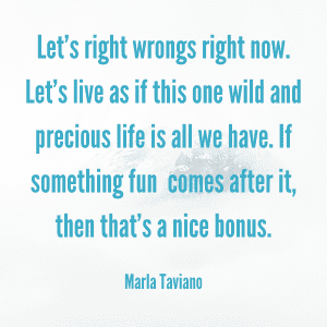 Marla Taviano quote about hope