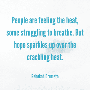 Rebekah Drumsta quote about hope